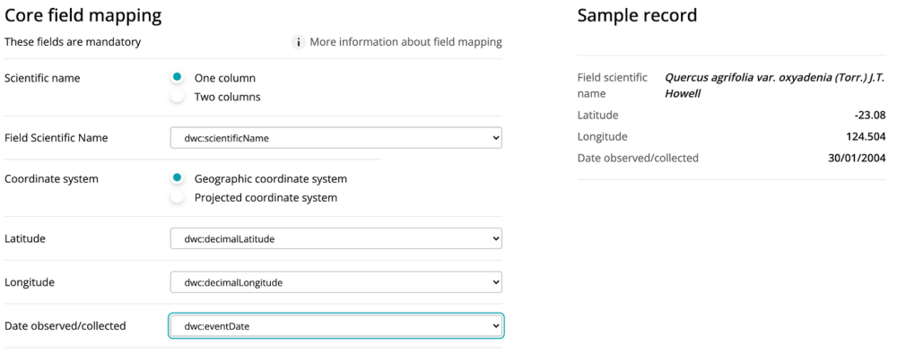 data mapping